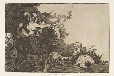 Placa 17 de Os Desastres da Guerra Los Desastres de la Guerra: They ..., 1810 publicou 1863. de Francisco de Goya