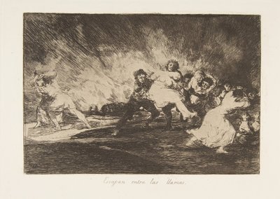 Placa 41 de Os Desastres da Guerra Los Desastres de La Guerra: They ..., 1810 publicou 1863. de Francisco de Goya