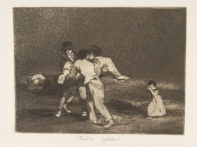 Placa 50 de Desastres da guerra Desastres da guerra: A ..., 1811-12, publicada em 1863. de Francisco de Goya