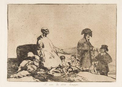 Placa 61 de Os Desastres da Guerra Los Desastres de la Guerra: Pe ..., 1811-12 publicada em 1863. de Francisco de Goya