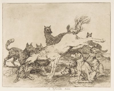 Floresta. de Francisco de Goya