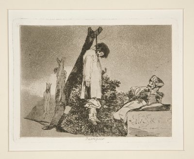 Tampoco (Também não [neste caso]), pl. 36 de Los desastres de la guerra (The Disasters of War) de Francisco de Goya
