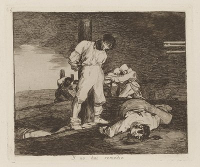 Y no hai remedio (E lá de Francisco de Goya