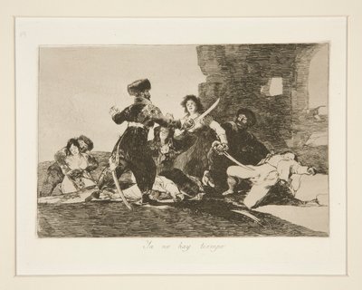 Ya no hay tiempo de feno (Há de Francisco de Goya
