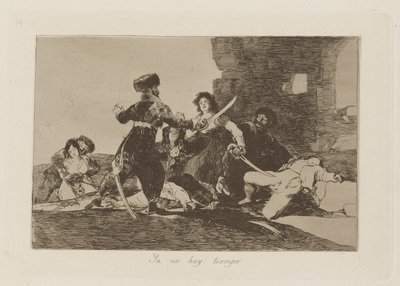 Não há tempo (não há de Francisco de Goya