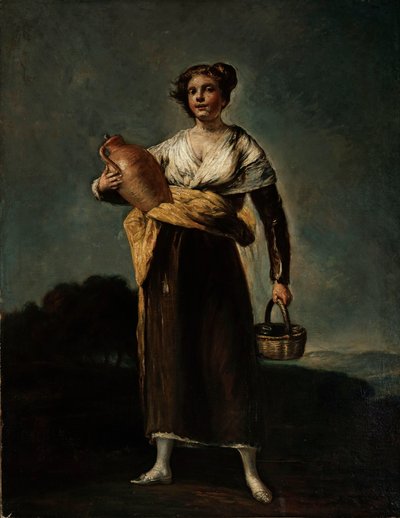 O aguadeiro La Aguadora, 1810. de Francisco Goya de