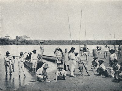 Pesca no Rio Grande, 1895 de Francisco Henszler