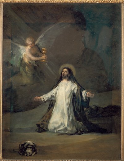 Cristo no Getsémani ... de Francisco Jose de (circle of) Goya y Lucientes