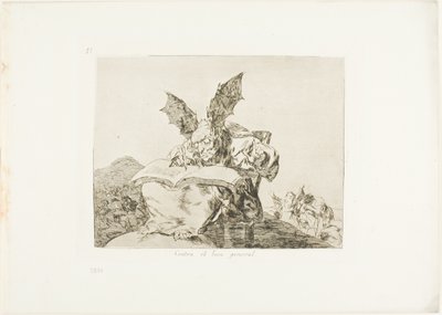 Contra o Bem Comum, placa 71 de Os Desastres da Guerra de Francisco Jose de Goya y Lucientes