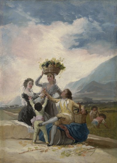 Outono, 1786 de Francisco de Goya