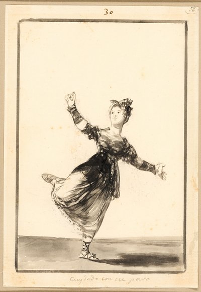 Cuidado com esse passo! de Francisco Jose de Goya y Lucientes