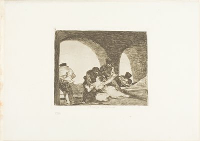 Bitter to be Present, placa 13 de The Disasters of War de Francisco Jose de Goya y Lucientes