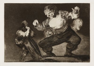 Silly Idiot (Idiota Tolo) de Francisco Jose de Goya y Lucientes