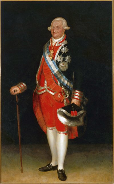 Carlos IV, rei de Espanha ... (pintura sobre tela) de Francisco Jose de Goya y Lucientes