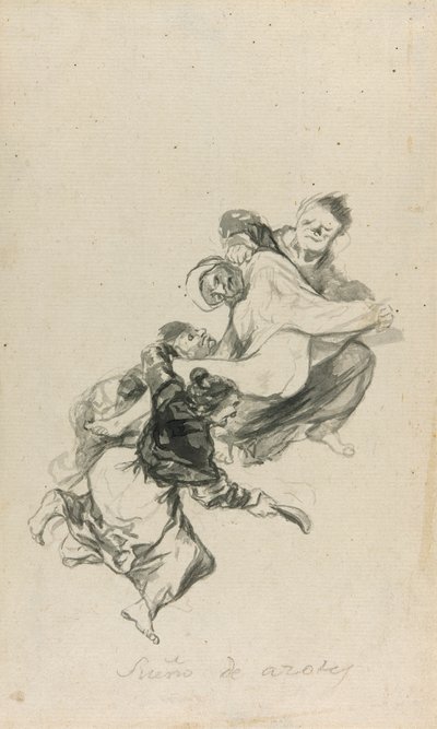 Sonho de flagelação de Francisco Jose de Goya y Lucientes