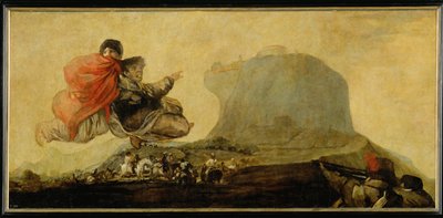 Visão fantástica (pintura sobre tela) de Francisco Jose de Goya y Lucientes