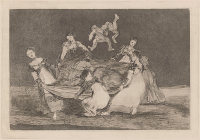 Loucura feminina de Francisco Jose de Goya y Lucientes