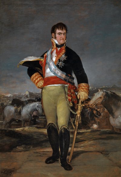 Fernando VII (1815) (óleo sobre tela) de Francisco Jose de Goya y Lucientes
