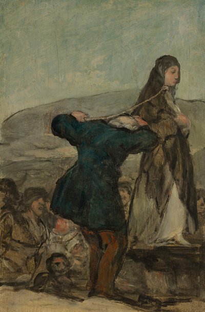 Execução de bruxas de Francisco Jose de Goya y Lucientes