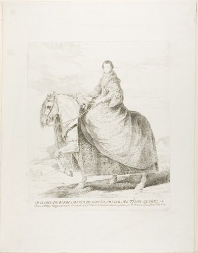 Isabel de Bourbon de Francisco Jose de Goya y Lucientes