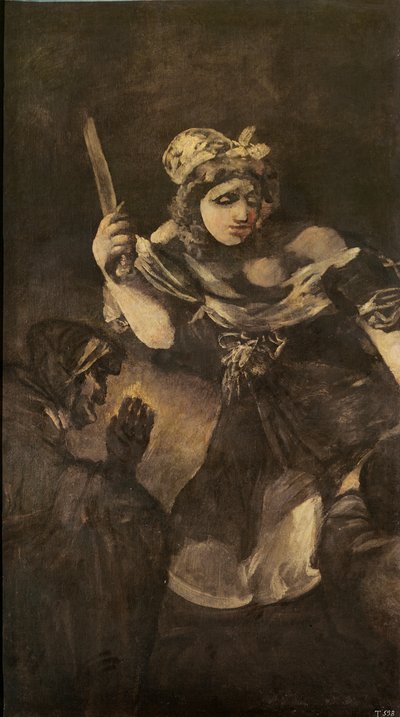 Judith e Holofernes (óleo sobre tela) de Francisco Jose de Goya y Lucientes