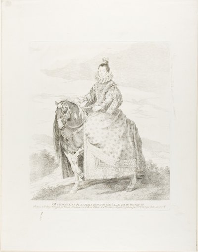 Margarida da Áustria de Francisco Jose de Goya y Lucientes