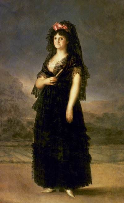 Maria Luísa de Parma (1751-1819) (óleo sobre tela) de Francisco Jose de Goya y Lucientes