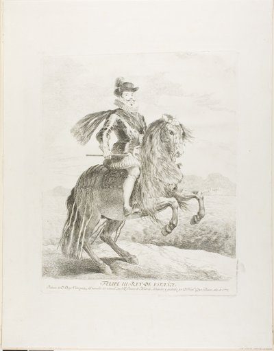 Filipe III de Francisco Jose de Goya y Lucientes
