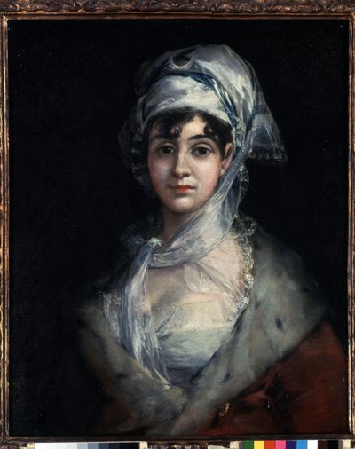 Retrato da atriz Antonia Zarate de Francisco de Goya