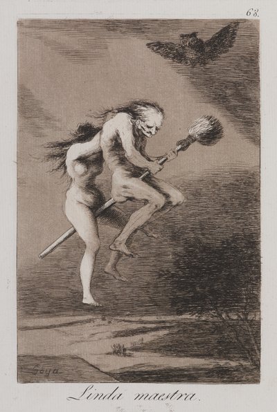 Professora bonita! (Linda maestra!) de Francisco de Goya