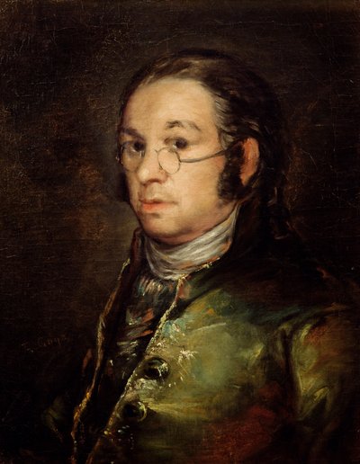 Auto-retrato com óculos de Francisco de Goya