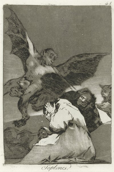 Pomos, Los Caprichos de Francisco de Goya