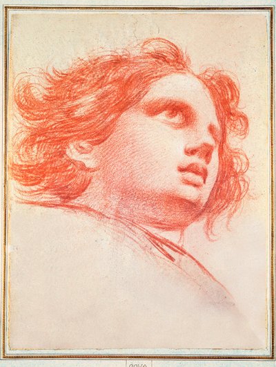 "Desenho preparatório para "Adoração em nome de Deus" de Francisco de Goya y Lucientes (1746-1828). 1772. Madrid. Museu do Prado. de Francisco Jose de Goya y Lucientes
