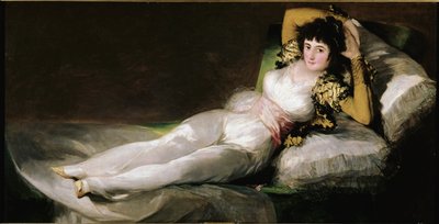 A Maja vestida de Francisco Jose de Goya y Lucientes
