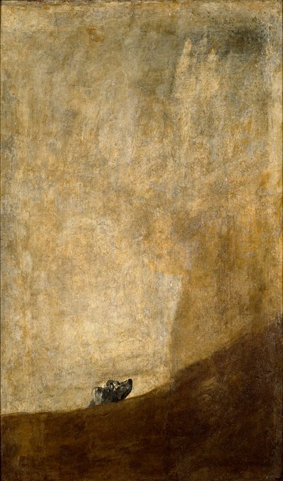 O cachorro de Francisco de Goya