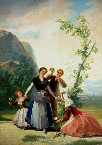 As Floristas ou a Primavera de Francisco de Goya