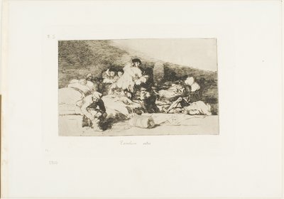 Estes também, placa 25 de The Disasters of War de Francisco Jose de Goya y Lucientes