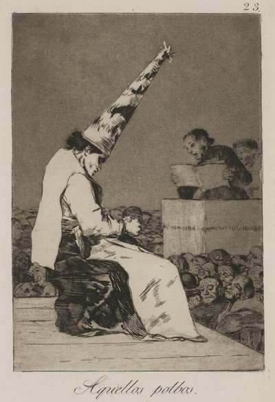 Essas partículas de poeira (Aquellos Polbos) de Francisco de Goya