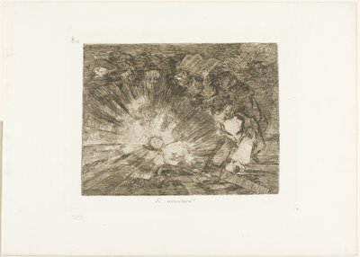 Will She Rise Again?, placa 80 de The Disasters of War de Francisco Jose de Goya y Lucientes