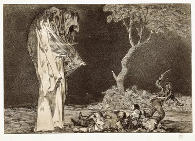 placa 2 em "" Disparates "" de Francisco de Goya