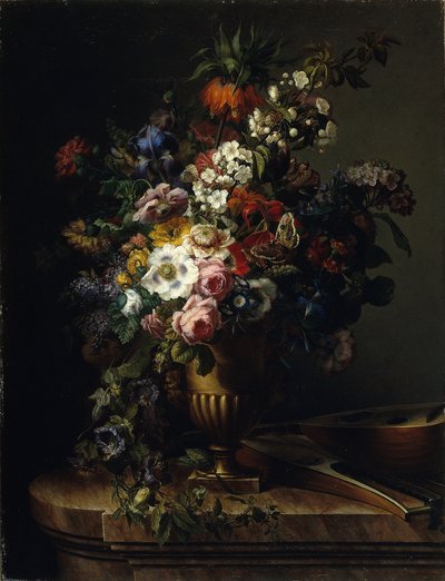 Vaso com flores de Francisco Lacoma y Fontanet