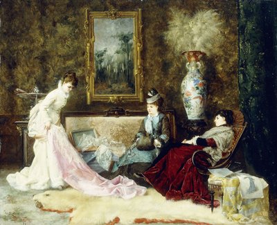 Renda Fina, 1877 de Francisco Masriera y Manovens