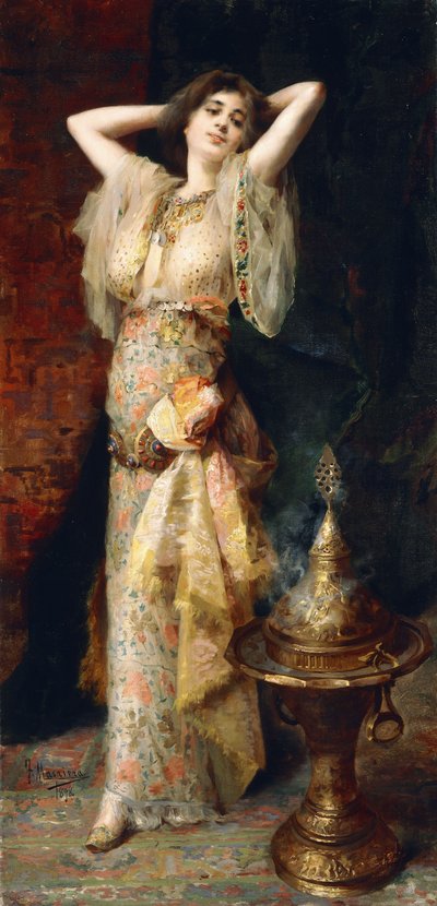 Odalisque, 1898 de Francisco Masriera y Manovens