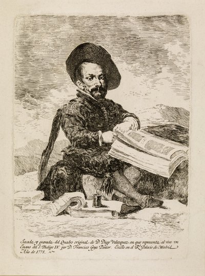 Para Anão [El Primo] de Francisco de Goya