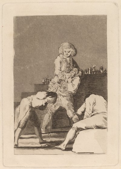 Al Conde Palatino (Ao Conde Palatino) de Francisco de Goya