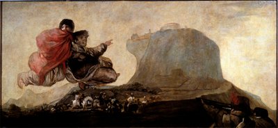 Asmodeus (óleo sobre tela de Francisco de Goya