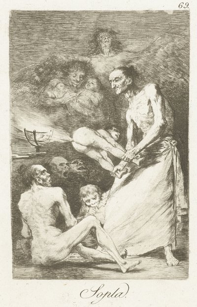 Blaas
Sopla (título sobre o objecto)
Los Caprichos (título da série) de Francisco de Goya