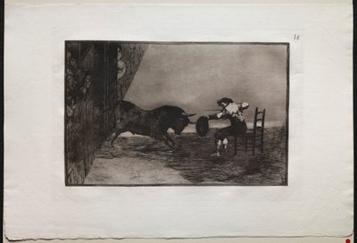 Touradas: A ousadia de Martincho no ringue de Saragoça de Francisco de Goya