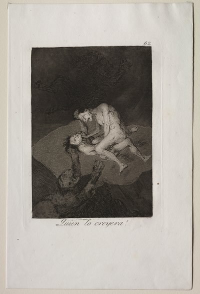 Caprichos: quem diria! de Francisco de Goya