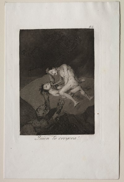 Caprichos: Quem teria pensado nisso! de Francisco de Goya